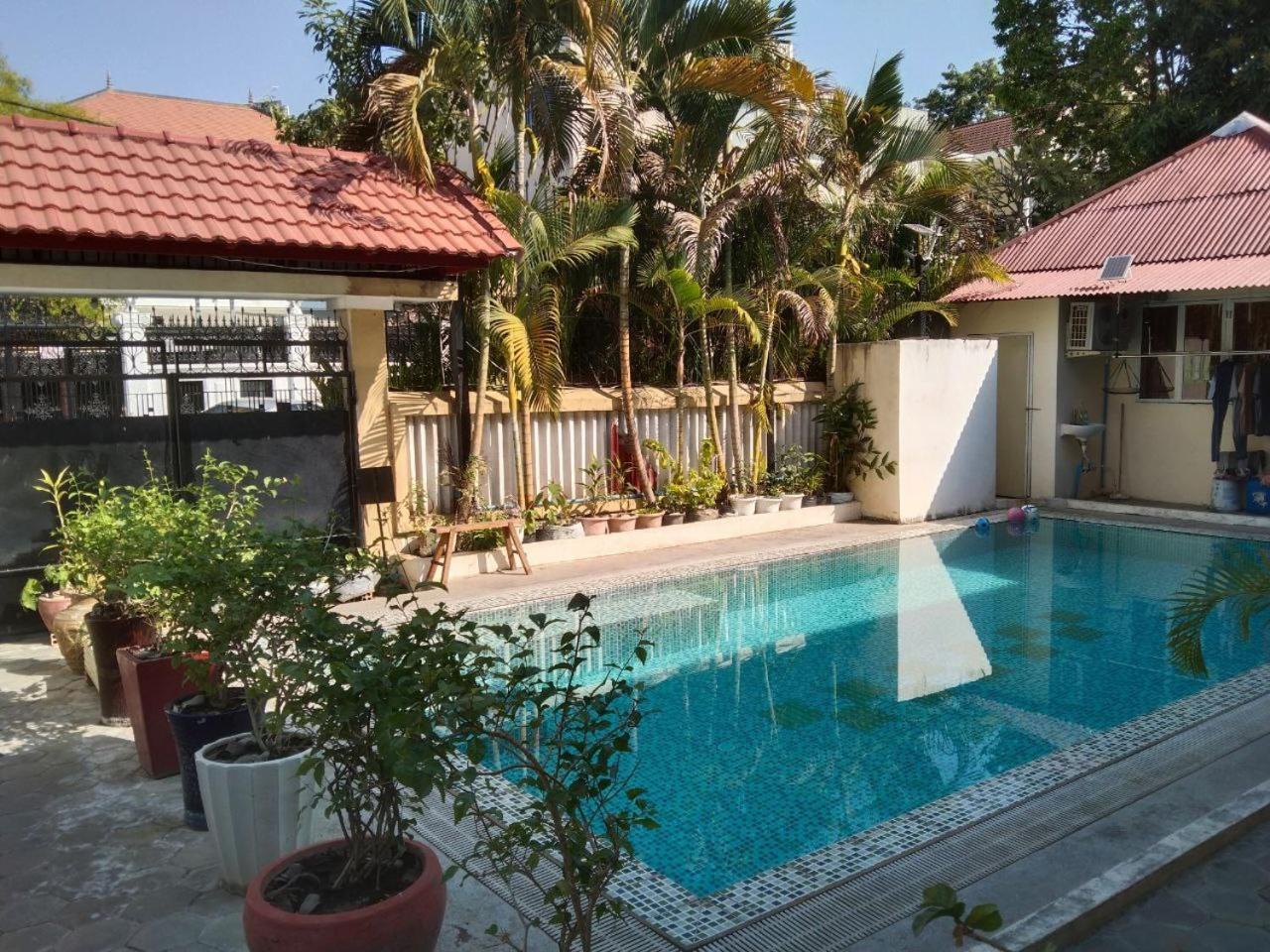 Room 7 - Studio In A Villa 5Mn Walk From The Royal Palace With Swimming Pool Phnom Pen Exterior foto